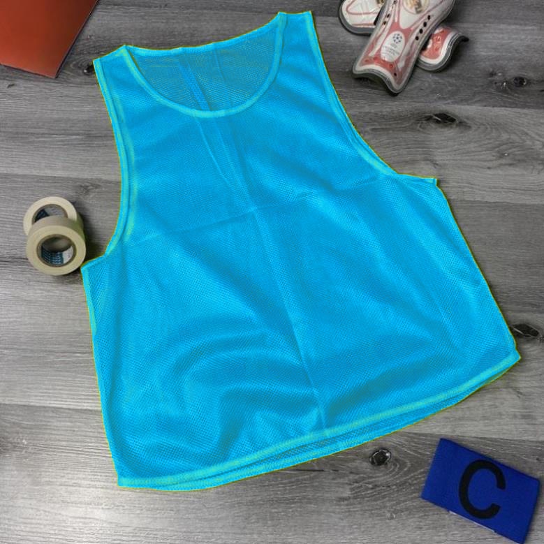 Combo 10 áo Bib, áo tập bóng đá, đá bóng, thể thao, chia đội, free size nhiều màu sắc.