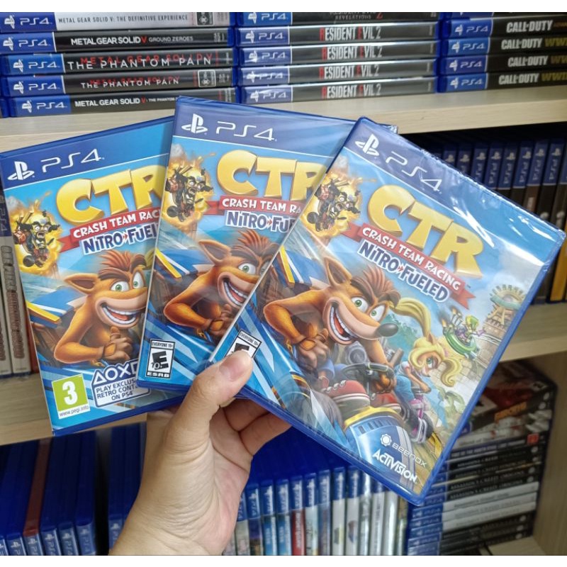 Đĩa Game PS4 : Crash Team Racing CTR