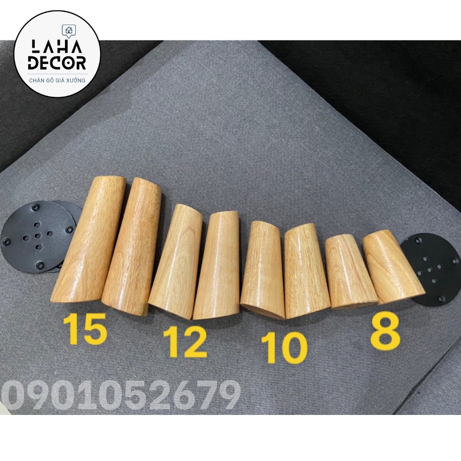 > CHÂN TỦ DÀI 15cm - Đa Dạng Kích Thước - Tặng PAD SẮT chất lượng gắn bàn