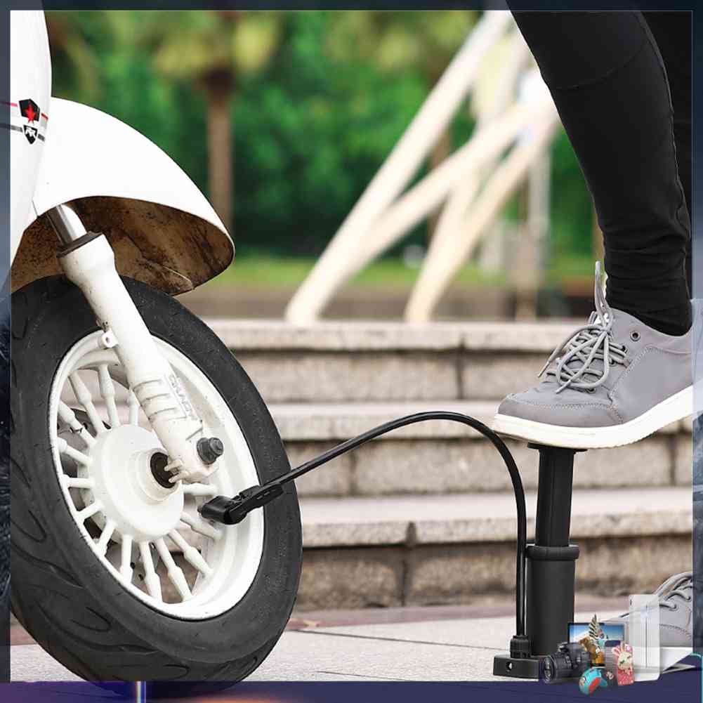 Ống Bơm Hơi Mini Di Động Tiện Dụng Cho Xe Máy / Xe Đạp