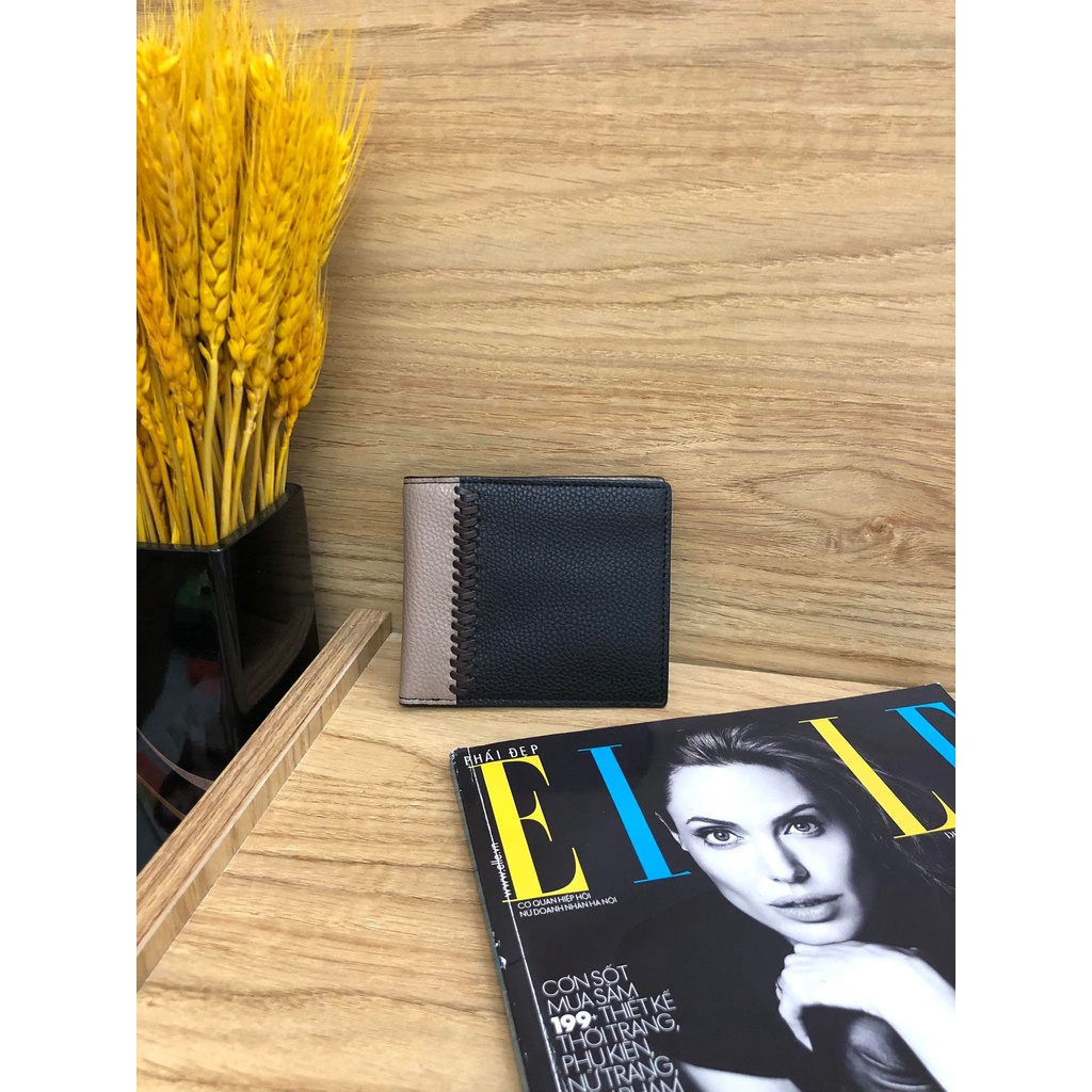 Ví gấp nam da thật 100%, còn mới chưa sử dụng