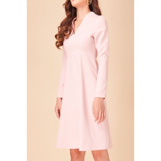 Aretha Dress - Đầm công sở thiết kế, phong cách tối giản, sang trọng kín đáo chuẩn Vintage cổ điển cao cấp của Anmier