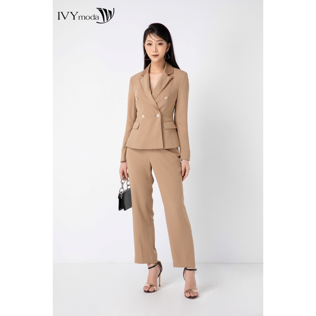 Áo vest nữ dáng thắt eo IVY moda MS 67M6812