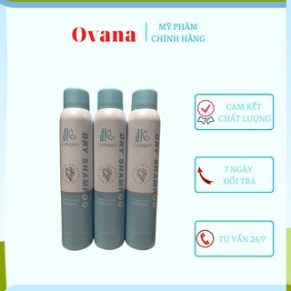 Dầu gội khô dl collagen 200ml dưỡng tóc mềm mượt, tóc sạch bồng bềnh