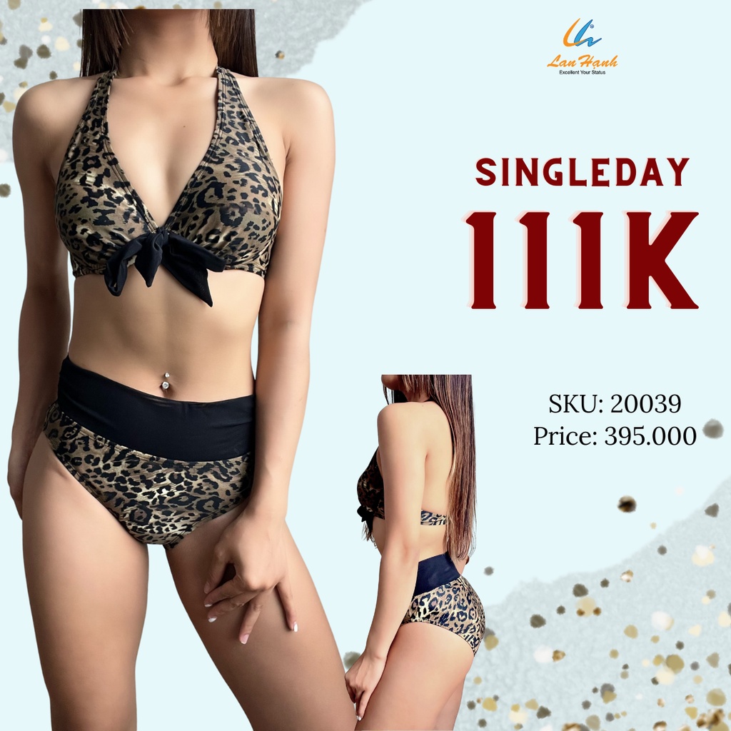 Bộ Bơi Nữ Hai Mảnh Sịp 20039-NA01