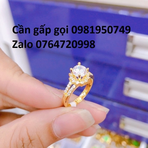 Nhẫn Nữ Đính Pha Lê Cao Cấp Lung Linh-HN2611061