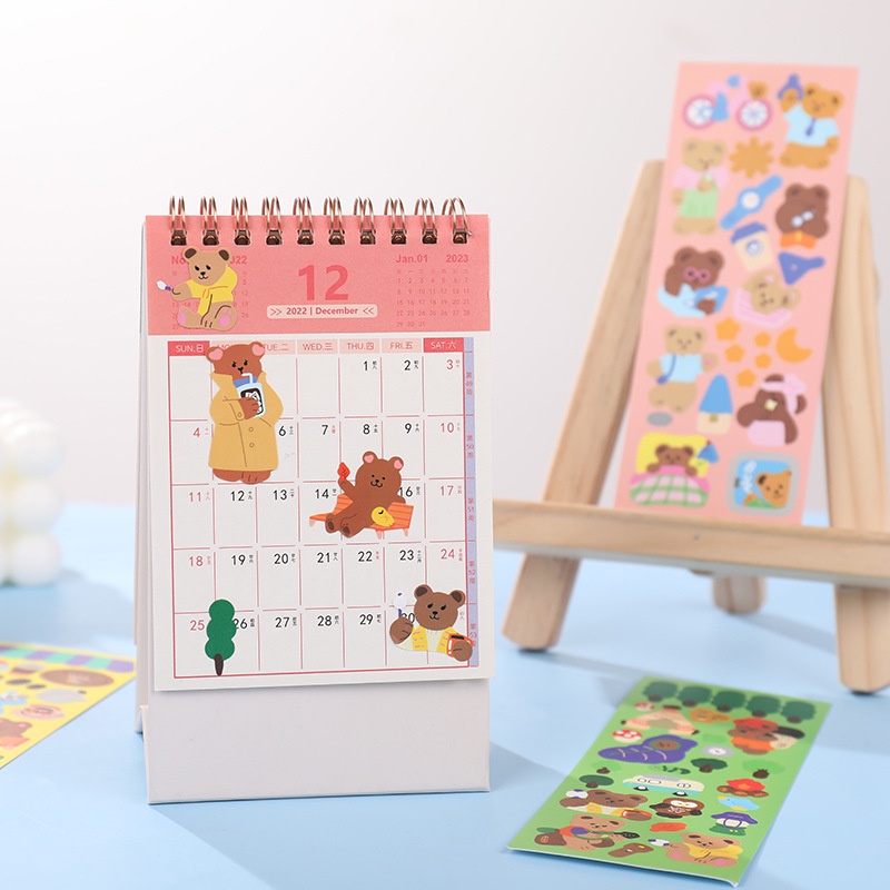 Hình Dán Thẻ Gấu Goo Dễ Thương GK0201