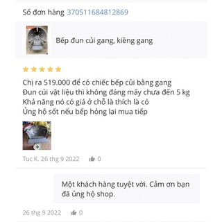Bếp đun củi gang, kiềng gang