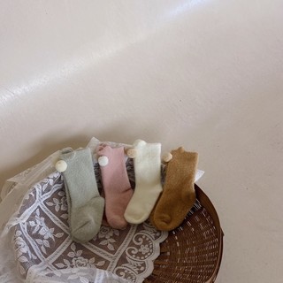 Tất cục bông | tất cao cổ cho bé