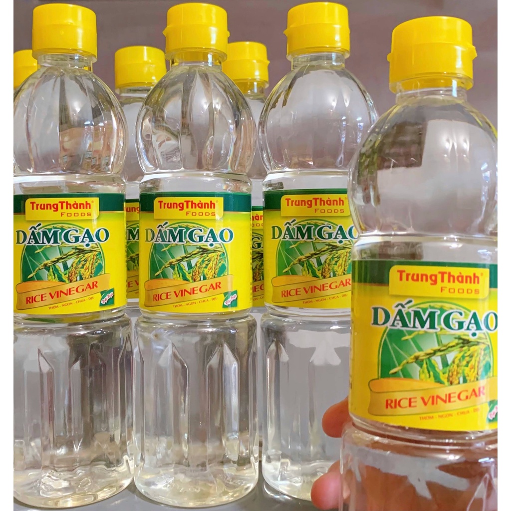 Dấm Trắng, Dấm Gạo Trung Thành Chai 500ml