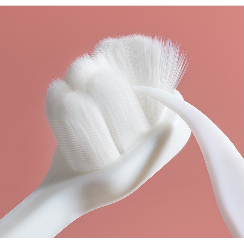 Bàn Chải Đánh Răng Trẻ Em Sợi Lông Tơ Siêu Mềm Hình Sư Tử Đáng Yêu