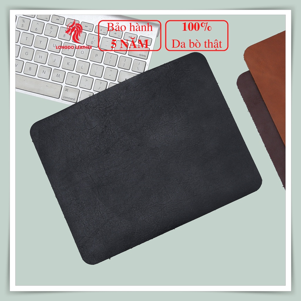 Đồ lót chuột máy tính da bò sáp - Bảo hành 5 năm - Thương hiệu Longdo Leather