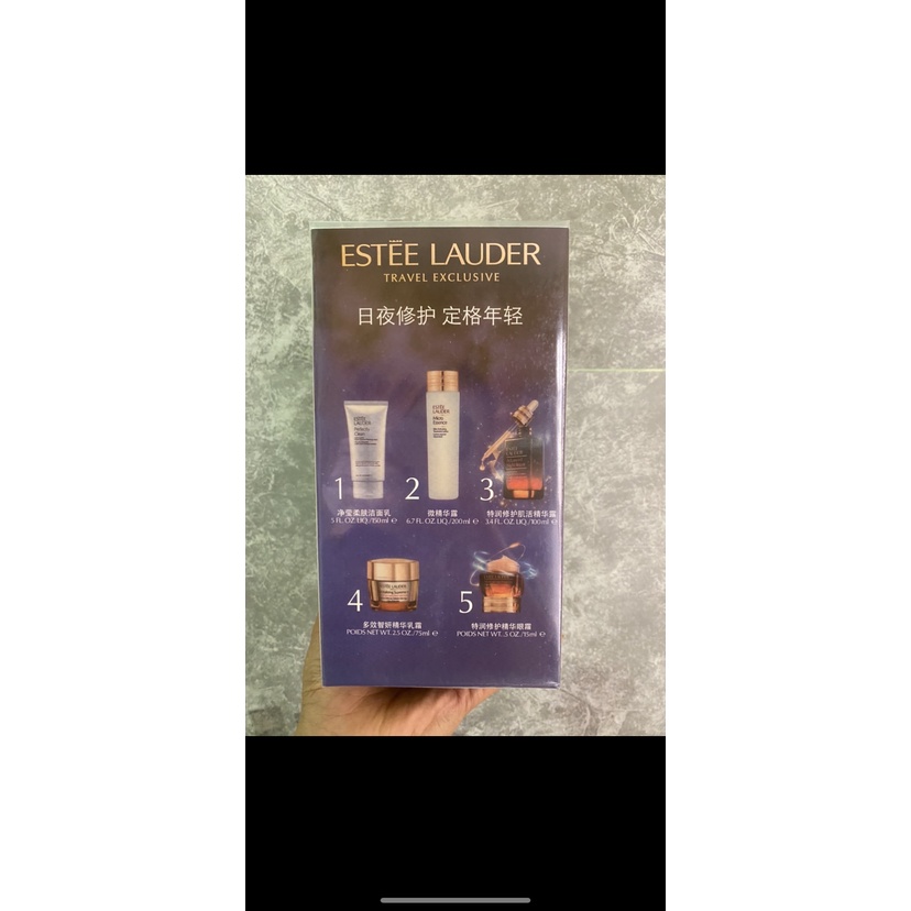 Set Bộ Dưỡng Da Estee Lauder 5 món full size date 2025 mẫu mới