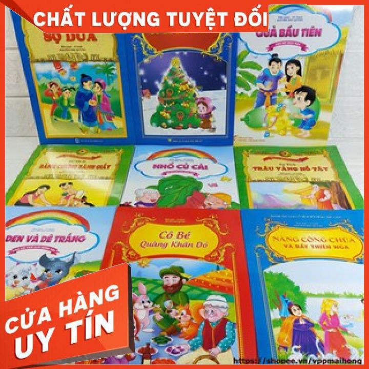 Set 20 quyển cổ tích hay và ý nghĩa dành cho bé yêu