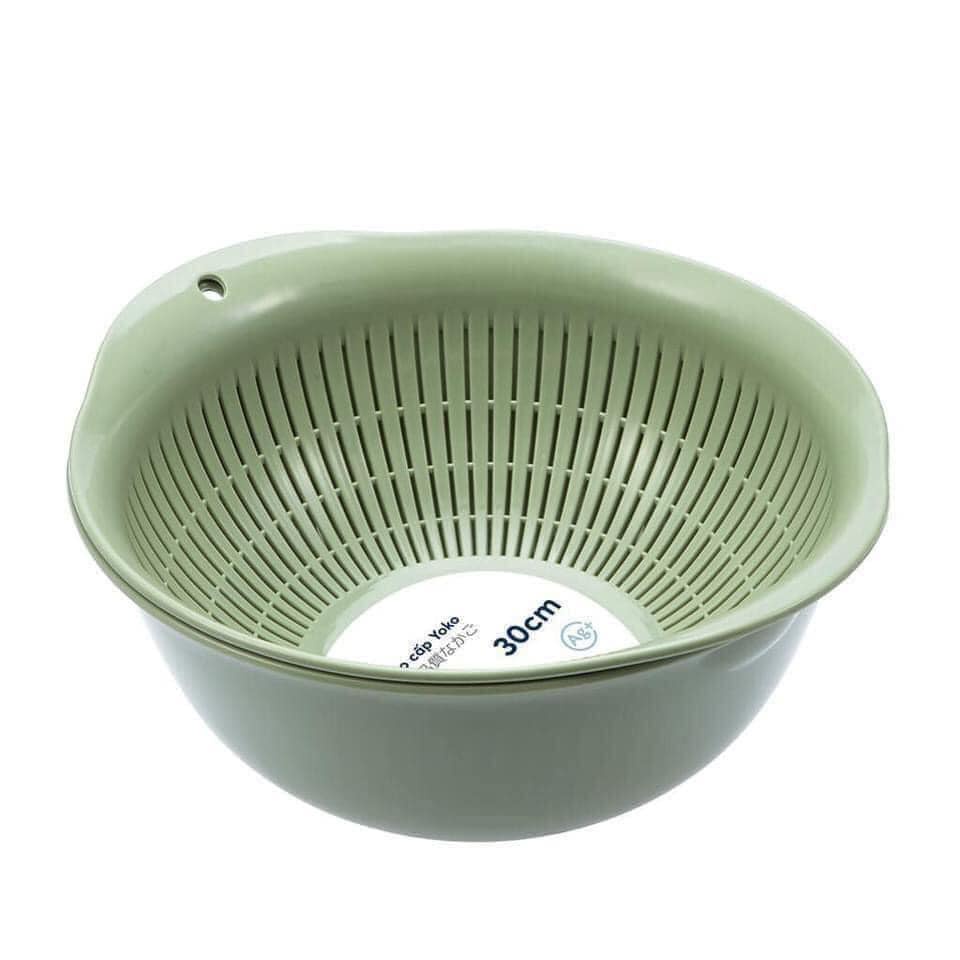 Bộ thau rổ xoay yoko chính hãng inochi