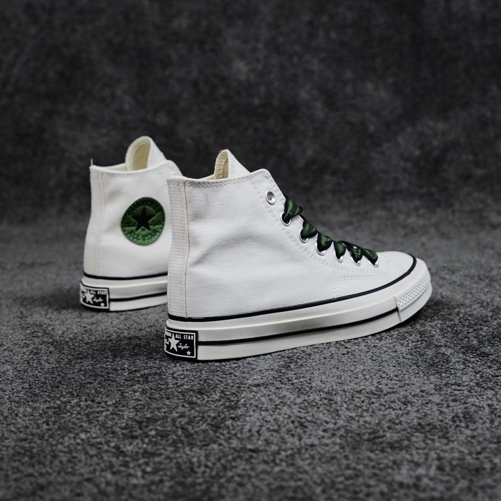 Giày Thể Thao Converse Chuck 1970s All Star milk Màu Trắng Sữa Phối Ren Phong Cách retro Cho Nam Và Nữ-B42