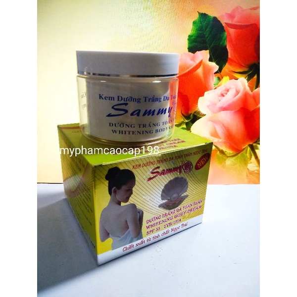 Kem dưỡng thể trắng da sammy 120g