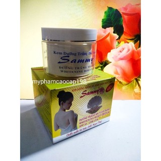 Kem dưỡng thể trắng da sammy 120g