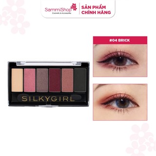 Phấn Mắt Silky Girl 6 Ô Silky Girl Truly Nude Eye Shadow Palette