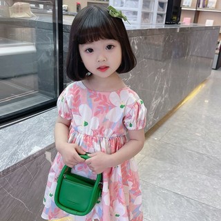 BÁN SỈ VÁY HOA 3 TẦNG NƠ LƯNG CHO BÉ GÁI