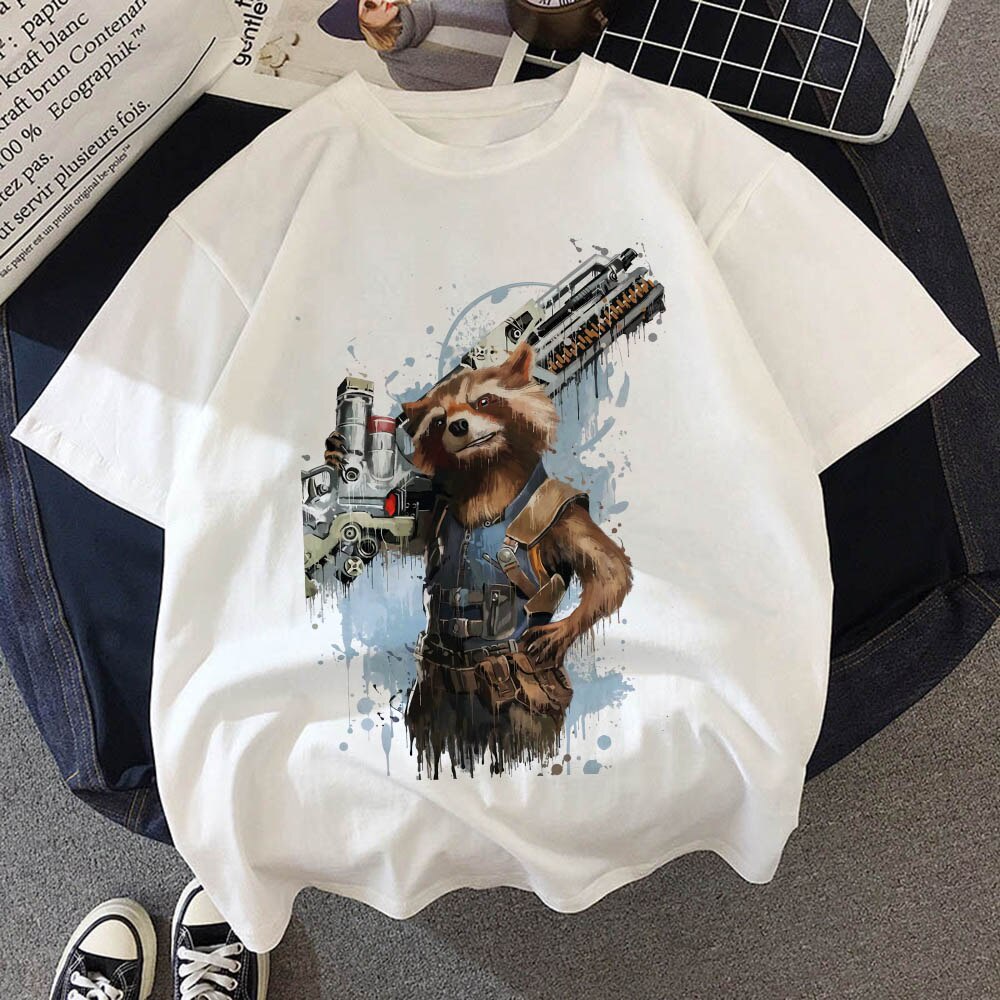 Áo Thun Unisex In Hình Siêu Anh Hùng Marvel Nam Nữ