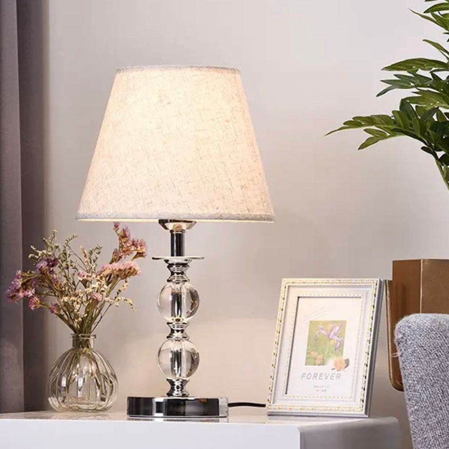 Đèn Đèn đầu giường Đèn Ngủ Pha Lê Để Bàn Phong Cách Thời Trang Hiện Đại
