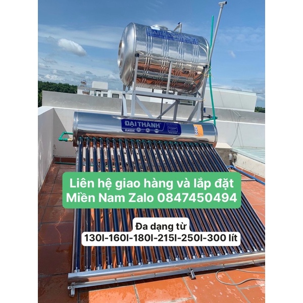 Máy năng lượng mặt trời 130-160 lít Đại Thành( Bình Dương và Miền Nam)