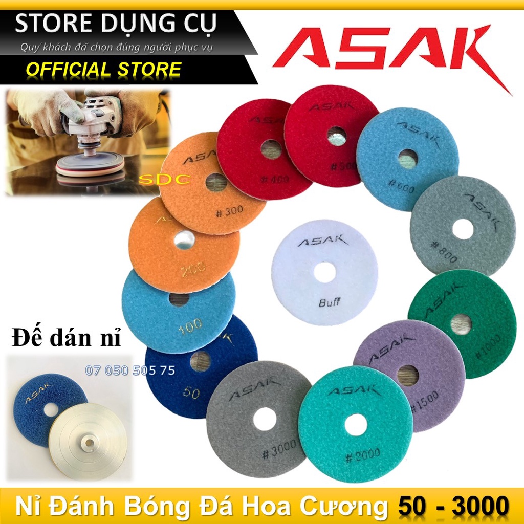 dụng cụ đánh bóng đá hoa cương