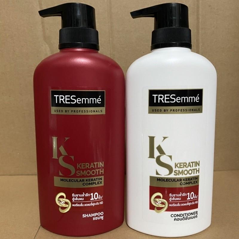 Combo 2 chai Gội + Xả Tresemme Keratin Smoonth Chính Hãng