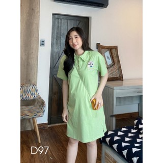 EVERMOM | Đầm thun bầu có cổ mặc cả bầu và sau sinh