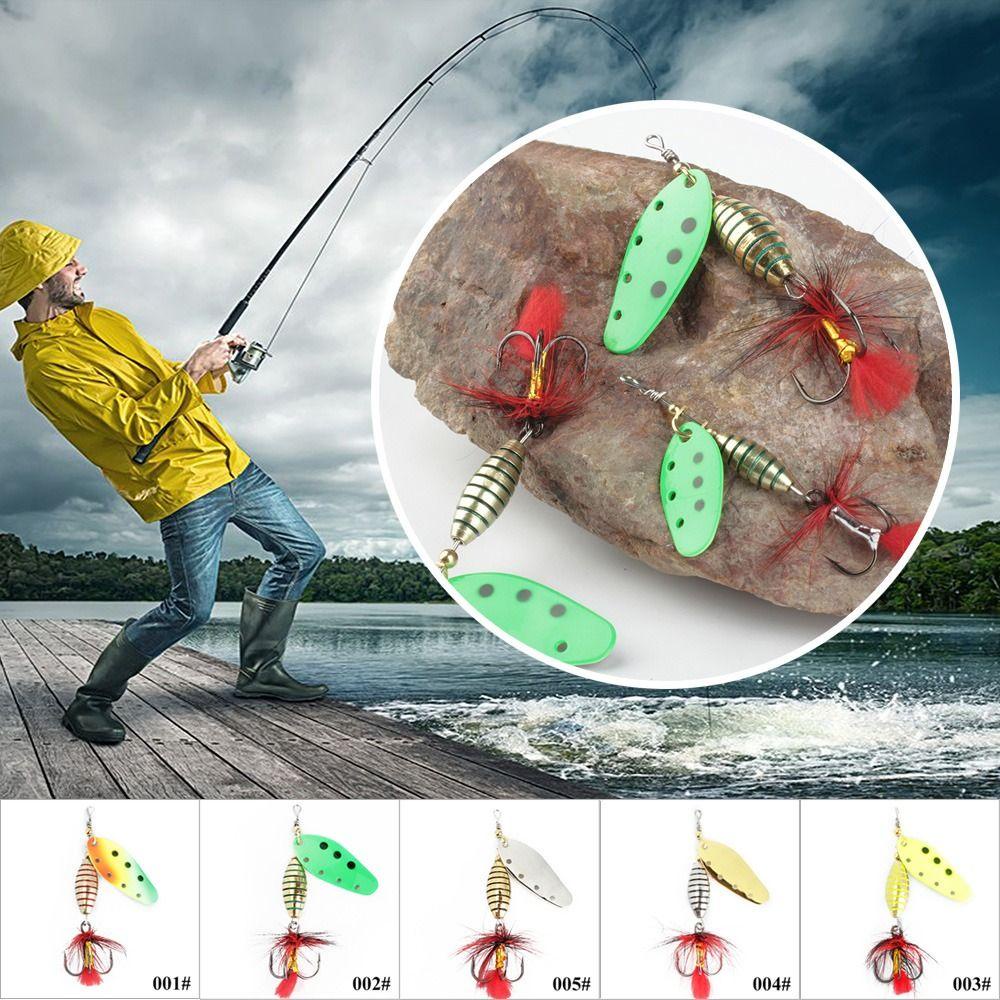 Set 2 Mồi Câu Cá Bằng Sequin Lấp Lánh Siêu Bền Tiện Dụng