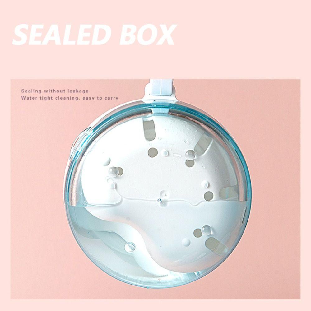 FALLFORBEAUTY Hộp Ngâm Răng Chỉnh Hình Chăm Sóc Răng Miệng Kèm Gương Tiện Dụng Ốp