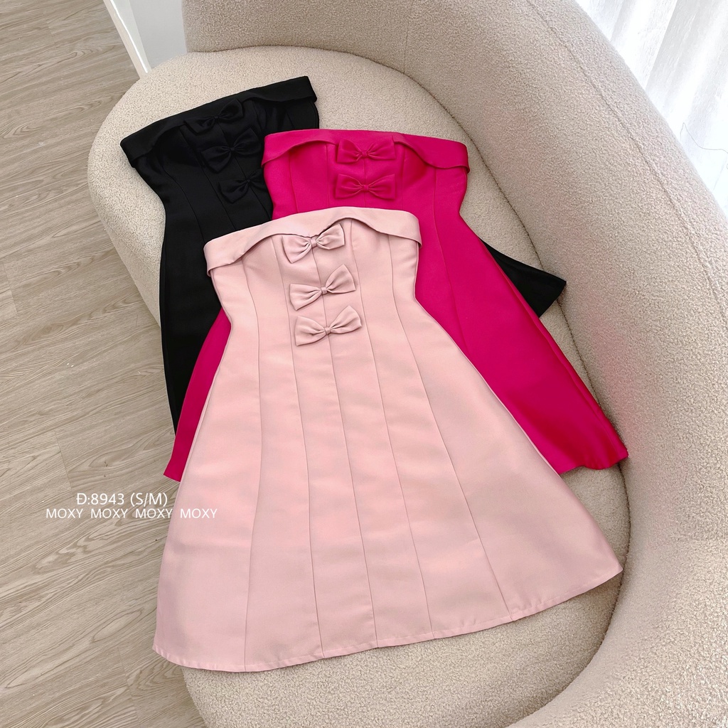 SP008943 - Đầm cúp đính nơ