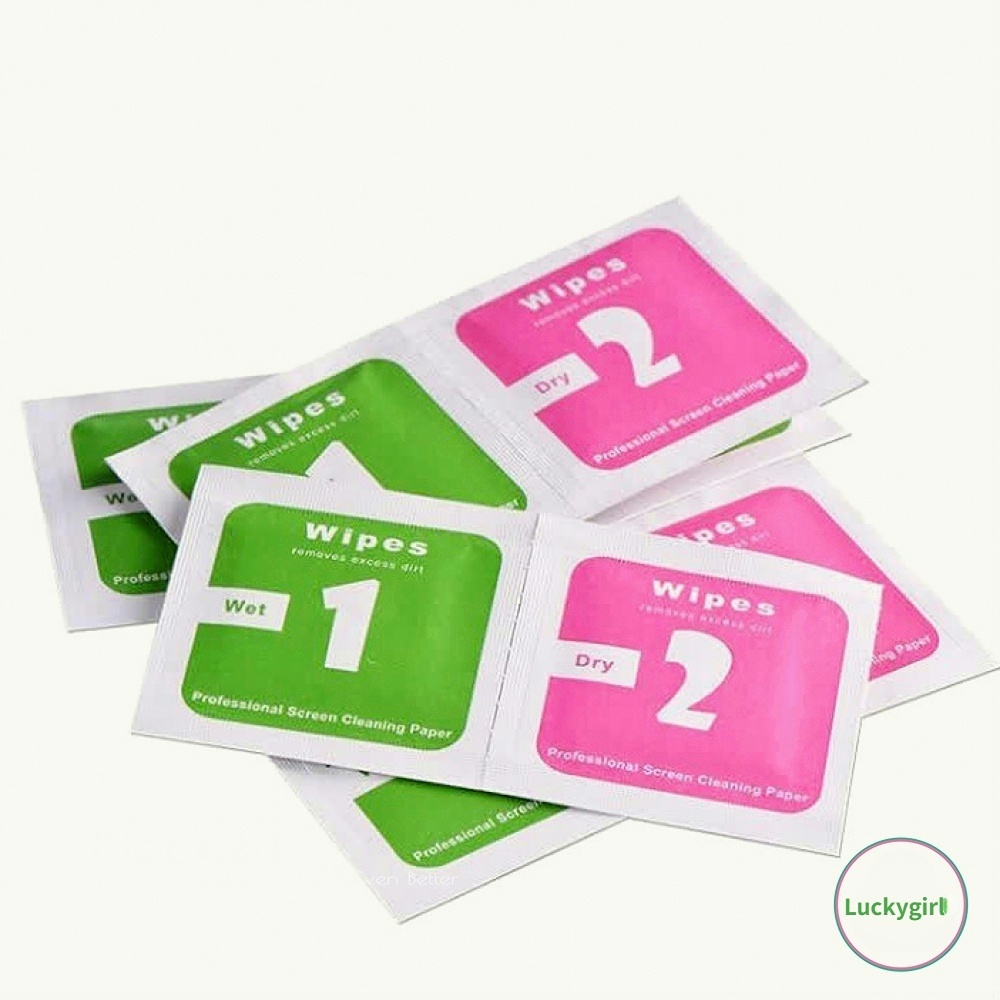 Vải Lau Màn Hình Khô Và Ướt Cho Điện Thoại Di Động / Máy Ảnh DV lens DC