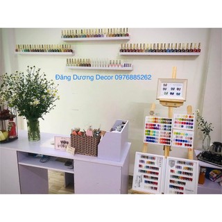 Combo 4 kệnail máng u hiện đại, để sơn móng và trang trí phòng nail -spa