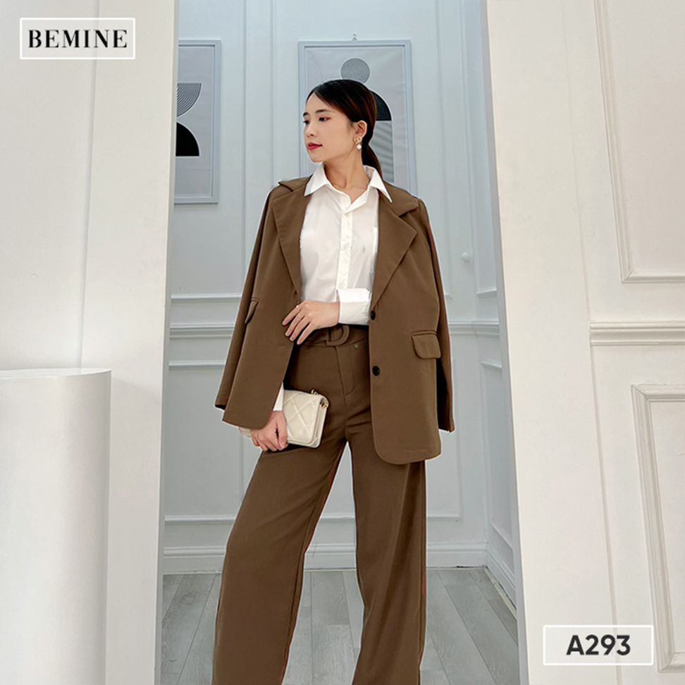 Áo blazer túi nắp BEMINE A293