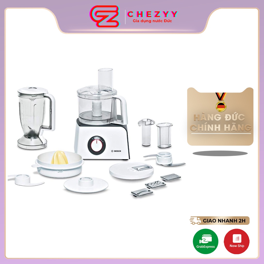 Máy làm bếp đa năng Bosch MCM4100 Styline, 35 chức năng [Made in EU]