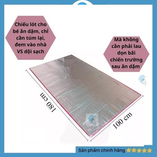 Chiếu Bạc Văn Phòng, Chiếu Cách Nhiệt Du Lịch, Chiếu Lót Cho Bé Ăn Dặm Dễ Dàng Vệ Sing Gọn Nhẹ