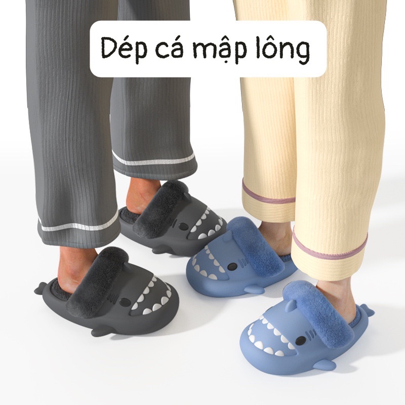 Dép cá mập lông hàng cao cấp