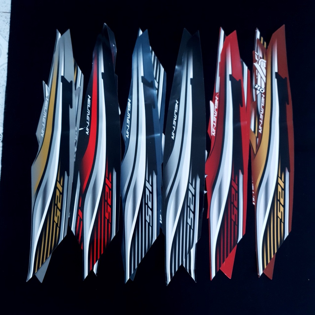 TEM DÁN TRANG TRÍ XE FUTURE 125 ĐỜI 2016 TEM 3 LỚP CAO CẤP