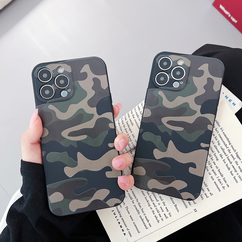 Ốp Điện Thoại Họa Tiết Rằn Ri Thời Trang Chống Sốc Cho iPhone 5 6 6s 7 8 Plus se2 11 12 13 14 Pro Max 12mini 13mini