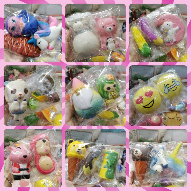Đồ chơi Squishy Combo Hàng Mới