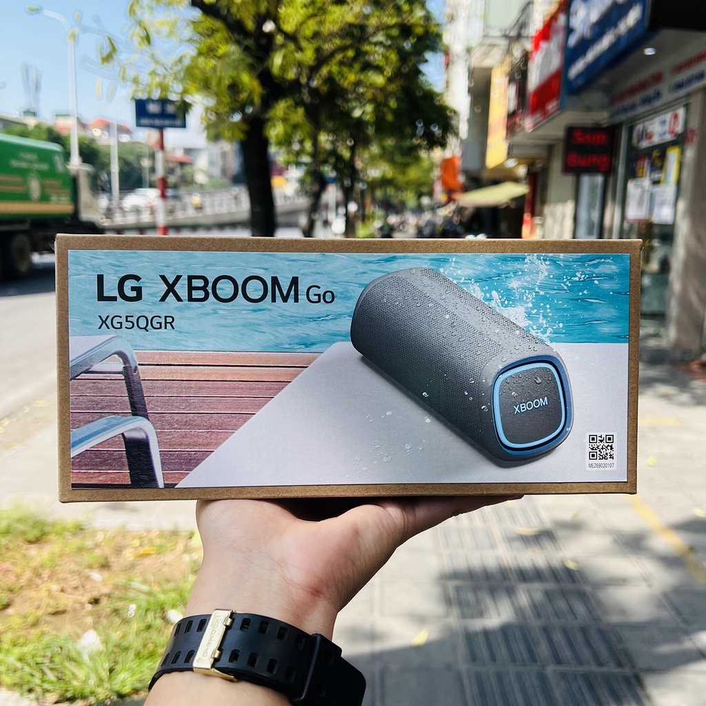 Loa bluetooth LG Xboom Go XG5Q công suất 20W pin nghe nhạc 18- bảo hành 12 tháng