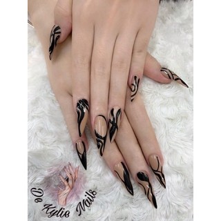 Nailbox vẽ cực xinh - size và form móng ib - tặng full dụng cụ