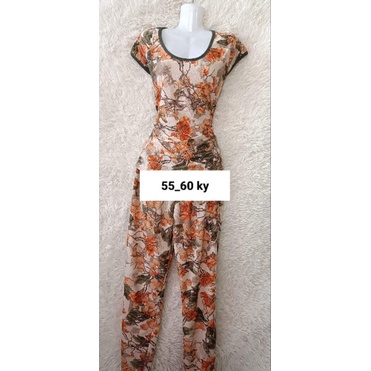 Bộ tay ngắn quần dài thun cát thái chéo