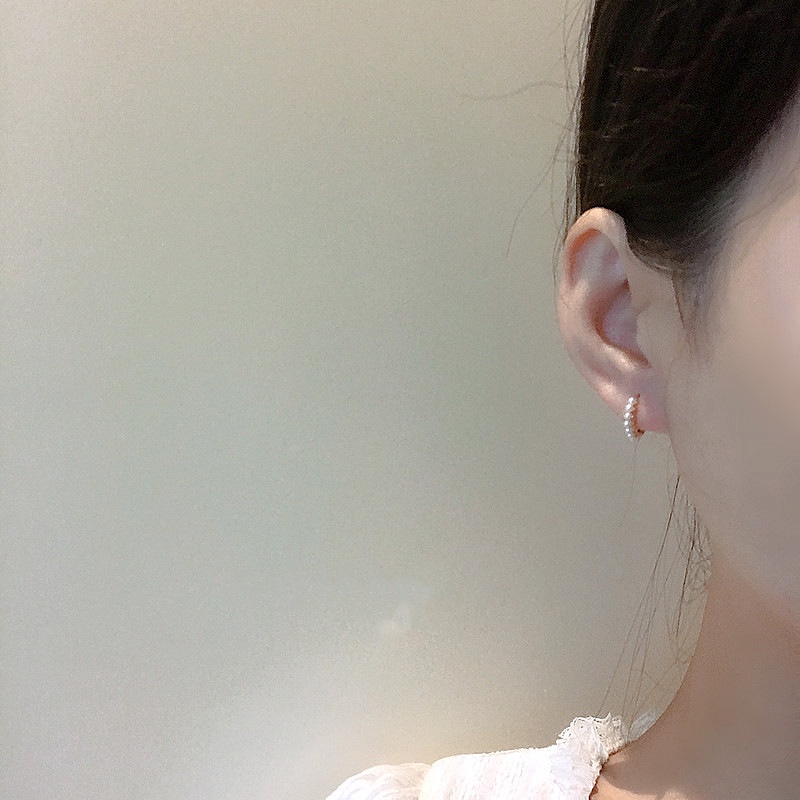 Đôi Bông Tai Ngọc Trai Thời Trang Dành Cho Nữ