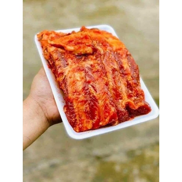 SƯỜN NƯỚNG BBQ 500g.