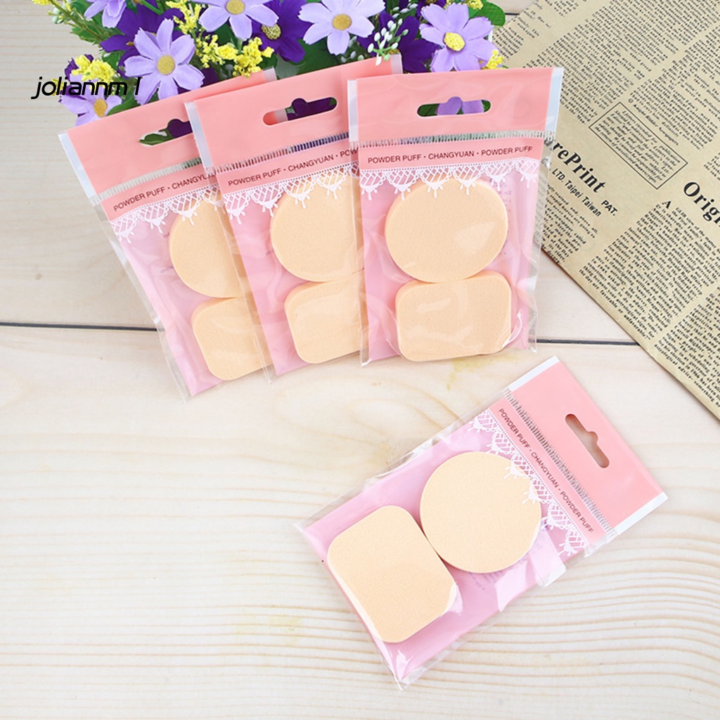 Set 2 Bông Phấn Trang Điểm Mềm Mượt Dành Cho Nữ