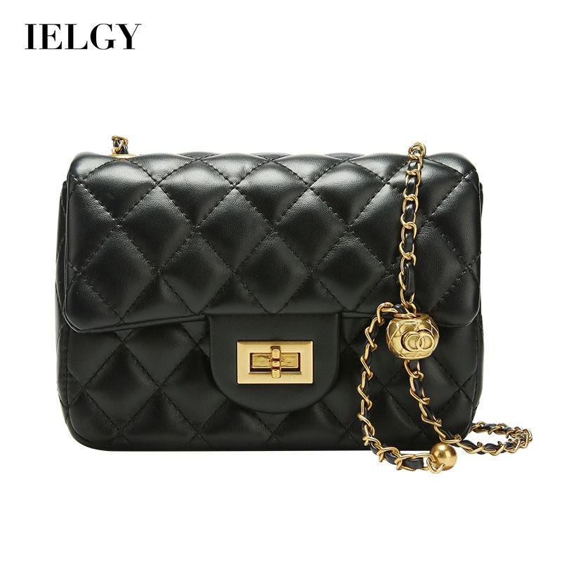 IELGY Túi Đeo Chéo Hình Thoi Nhỏ Xinh Thời Trang Cho Bạn Gái