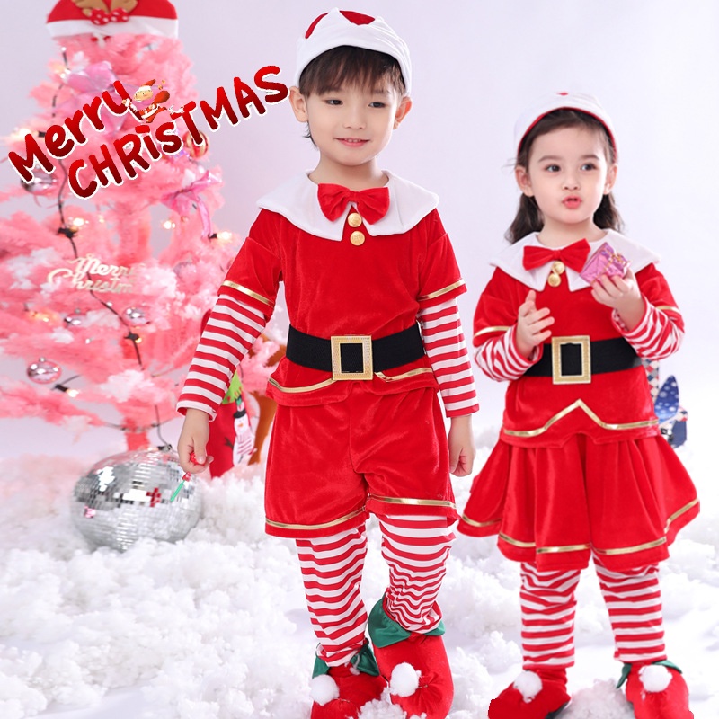 Trang Phục Hóa Trang Ông Già Noel Nhân Dịp Giáng Sinh Cho Bé